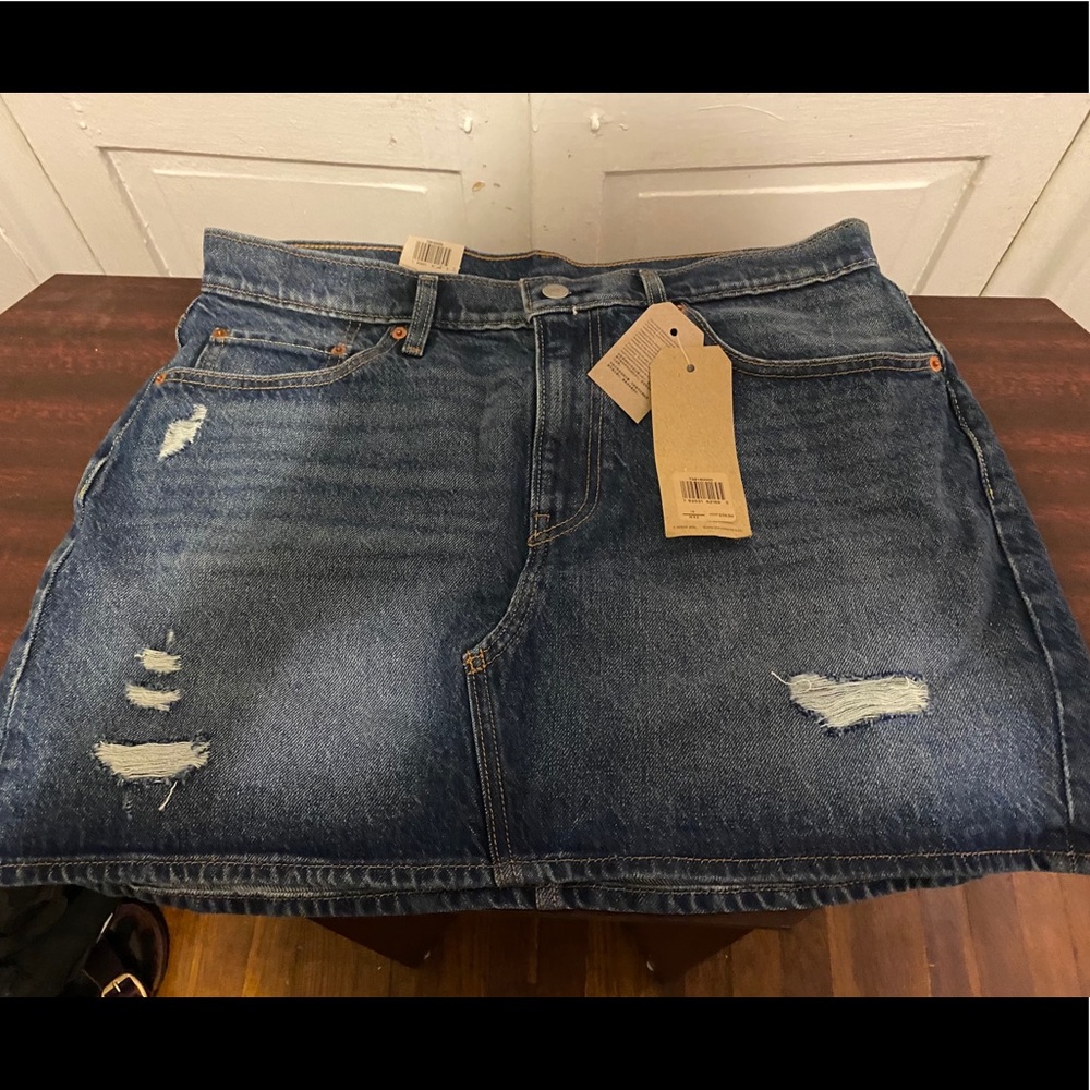 Levi’s Deconstructed Skirt